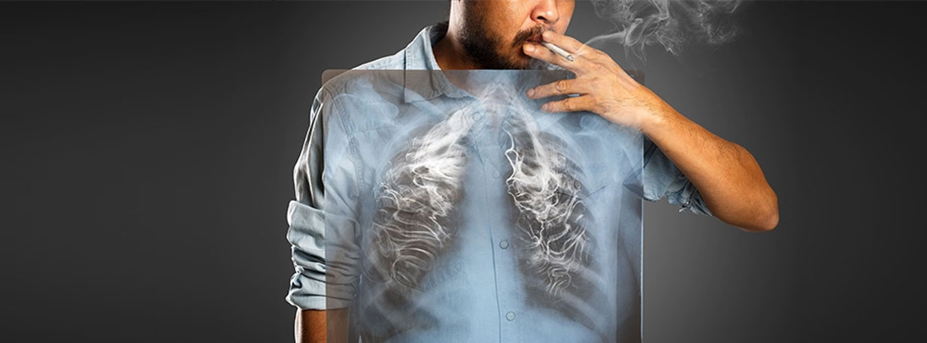 How does smoking affect our lung function